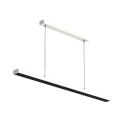 LED Pendelleuchte OFFICE THREE STANDARD UP AND DOWN, 180-264V AC, 56W 4000K, CRi>95, UGR 6, DALI steuerbar / dimmbar, weiß
