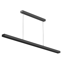 LED Pendelleuchte OFFICE THREE PRO UP AND DOWN, 220-240V AC, 77W 4000K, CRi>95, UGR 6, DALI steuerbar / dimmbar, schwarz