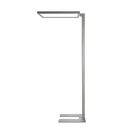 LED Stehleuchte OFFICE ONE UP AND DOWN, IP20, UGR <19, mit Touch-Dimmer, aluminium, 80W 4000K 7400lm 110/90°