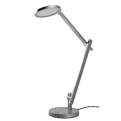 Tischleuchte ADHARA, 100-240V AC/50-60Hz, 12W, silber