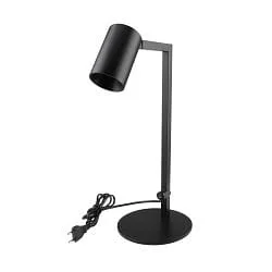 table lamp CAN TILT with plug, switchable, cardanic swivelling GU10 IP20, black