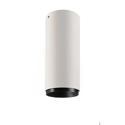 LED Aufbau-Downlihgt LUCEA 10, IP20, 10W 3000/4000K (CCT DIP) 1000lm, CRi >90, dimmbar, starr, weiß RAL9016