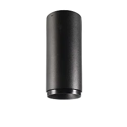 LED Aufbau-Downlihgt LUCEA 10, IP20, 10W 3000/4000K (CCT DIP) 1000lm, CRi >90, dimmbar, starr, schwarz RAL9005