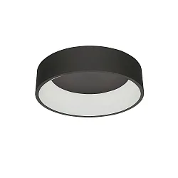 LED Deckenleuchte SCULPTORIS CCT, IP20 IK04, Ø 80cm, 60W 3000/4000K (CCT Switch) 4100/4200lm, dimmbar, schwarz