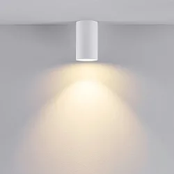 Bad-Downlight / Deckenstrahler CAN IP44, GU10, starr, weiß