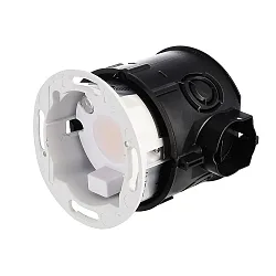 wall recessed luminaire ALWAID 2 rigid, without shade, without frame IP20, white dimmable