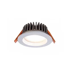 LED Deckeneinbauleuchte COB 95 rund, stromkonstant, 34..8V DC, 350mA, 13W 3000K, weiß