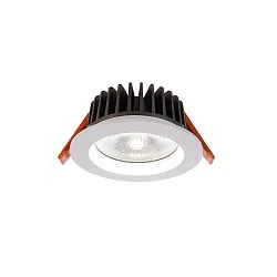 LED Deckeneinbauleuchte COB 95 rund, 13W, stromkonstant, 34.8V DC, 350mA, 4000K, weiß