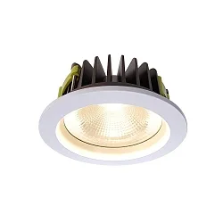 LED Deckeneinbauleuchte COB 170 rund, stromkonstant, 35V DC, 700mA, 25W 3000K, weiß