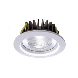 LED Deckeneinbauleuchte COB 170 rund, 25W, stromkonstant, 35V DC, 700mA, 4000K, weiß