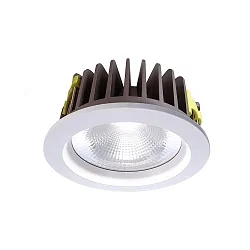 LED Deckeneinbauleuchte COB 210 rund, 37W, stromkonstant, 35V DC, 1050mA, 4000K, weiß