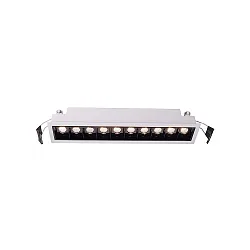 KapegoLED Deckeneinbauleuchte CETI 10, stromkonstant, 28-29V DC, 700 mA, 20W, 2900K, weiß-matt