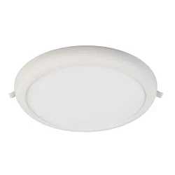 LED Einbau-Sanierungs-Downlight ZAURAK 300, IP44 IK03, DA Ø 16-27cm, 18/25W (multi) 3000/4000/5700K (CCT) 2420lm 110°, weiß