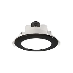 LED Deckeneinbauleuchte ACRUX 120, Ø 14.5cm, 14.5W 3000/4000/6000K (CCT) 1370lm 90°, dimmbar, weiß matt / schwarz