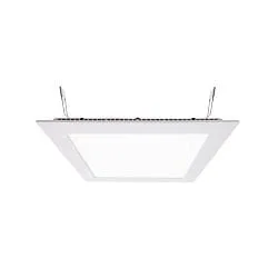 LED Downlight ANIK 380, eckig, 30W, IP20/IP44, dimmbar, weiß, 2700K, 3850lm
