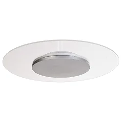 LED Deckenleuchte ZANIAH 37, IP20, 18W 3000K, dimmbar, silber