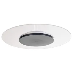 LED Deckenleuchte ZANIAH 37, IP20, 18W 3000K, dimmbar, grau