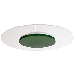 LED Deckenleuchte ZANIAH 42, IP20, 24W 3000K, dimmbar, grün