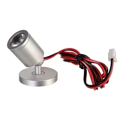 Display luminaire HERCULIS MAGNETIC, 3V DC, 350 mA, 1W, 3000K, silver