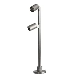 Display luminaire HERCULIS DOUBLE, 6V DC, 350 mA, 2W, 3000K, silver