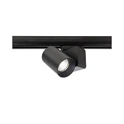 LED 3-phase spot NIHAL MINI, 13.5W 4000K 1180lm 35°, dimmable, black