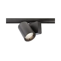 LED 3-Phasen-Strahler NIHAL, 30W 3000K 2450lm 33°, dimmbar, Schwarz