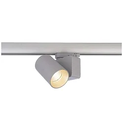 LED 3-Phasen-Strahler NIHAL MINI, 13.5W 3000K 950lm 35°, dimmbar, Silber