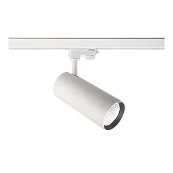 3-Phasen Strahler HORUS, 230V AC, UGR <19, schaltbar, 30W, 4000K 2605lm 40°, weiß matt