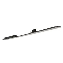 LED 3-Phasen-Leuchte LINEAR PRO TILT, IP20, 150cm, CRi >90, UGR <19, schwenkbar, Multi-Power, 50W 3000K 8000lm 60°, schwarz