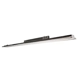 3-phase luminaire LINEAR PRO FOLD rigid, switchable, multipower IP20, black 