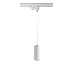 3-phase pendant luminaire LUCEA DTW Dim-To-Warm IP20, deep black dimmable