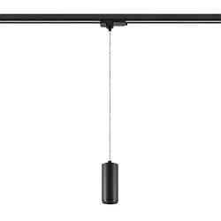3-phase pendant luminaire LUCEA 10 CCT DALI controllable IP20, black dimmable