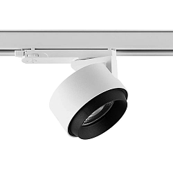 LED 3-Phasen Strahler CERES 118, 31W, 3000K, 4400lm, IP20, drehbar, weiß