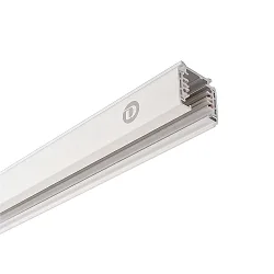 3-Phasen-Stromschiene D LINE, Aufbau, 220-240V AC / 50-60Hz, 100cm, Weiß