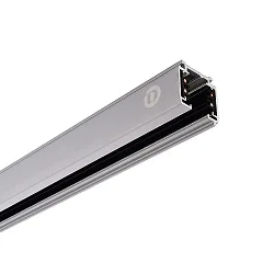3-Phasen-Stromschiene D LINE, Aufbau, 220-240V AC / 50-60Hz, 100cm, Grau