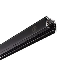 3-Phasen-Stromschiene D LINE, Aufbau, 220-240V AC / 50-60Hz, 100cm, Schwarz