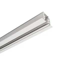 3-Phasen-Stromschiene D LINE mit Flügel, Einbau, 220-240V AC / 50-60Hz, 200cm, Weiß