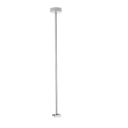 Deckenabhängung für 3-Phasen Leuchte D LINE, starr, 635 mm, weiß