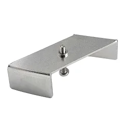 Zubehör für 3-Phasen Schienensystem D LINE / DALI - Schnellmontagebügel für Einbauschiene, silber