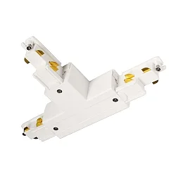 Zubehör für 3-Phasen-Stromschiene D LINE DALI - T-Verbinder rechts-rechts-links mit Wechselmechanik, weiß