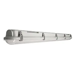 damp-proof luminaire TRI PROOF BASIC MOTION HF - 1210MM with sensor, impact resistant, switchable IP65, grey 