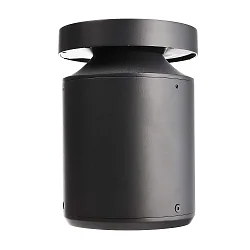 LED Pollerleuchte FARO 25, 25cm, 24W 3000K 1030lm, IP65 IK10, DALI dimmbar, dunkelgrau