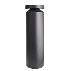 LED Pollerleuchte FARO 60, 60cm, 24W 3000K 1030lm, IP65 IK10, DALI dimmbar, dunkelgrau