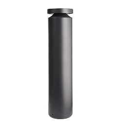 LED Pollerleuchte FARO 100, 100cm, 24W 3000K 1030lm, IP65 IK10, DALI dimmbar, dunkelgrau