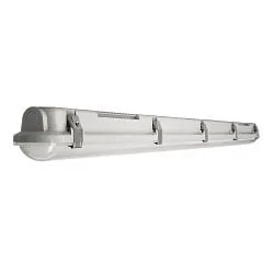 LED Feuchtraumleuchte TRI PROOF BASIC, IP65 IK08, 140lm/W, durchverdrahtet, lichtgrau, 121cm, 20W 4000K 2800lm 120°