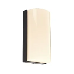 LED Outdoor Wandaufbauleuchte GRUMIUM ROUND, 10W, 3000K, 730lm, IP54, grau