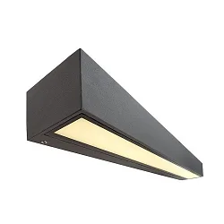 Wall luminaire LINEAR II DOUBLE, 220-240V AC/50-60Hz, 20W, dark grey