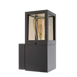 outdoor wall luminaire FACADO II SQAURE TONED square E27 IP65, dark grey, mat dimmable