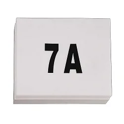 LED Außenwandleuchte / Hausnummern-Leuchte CASA, mit Sensor, IP54, 3W 3000/4000K, schaltbar, weiß