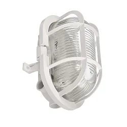 Wand-und Deckenleuchte SOTANO RETRO, OVAL, IP44 IK06, E27 max. 60W (LED 7W), schwarz / Streuglas klar